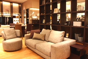 moda en casa 表参道ヒルズ店：リビング