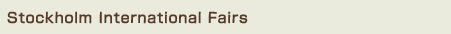 Stockholm International Fairs〜ストックホルム国際家具見本市