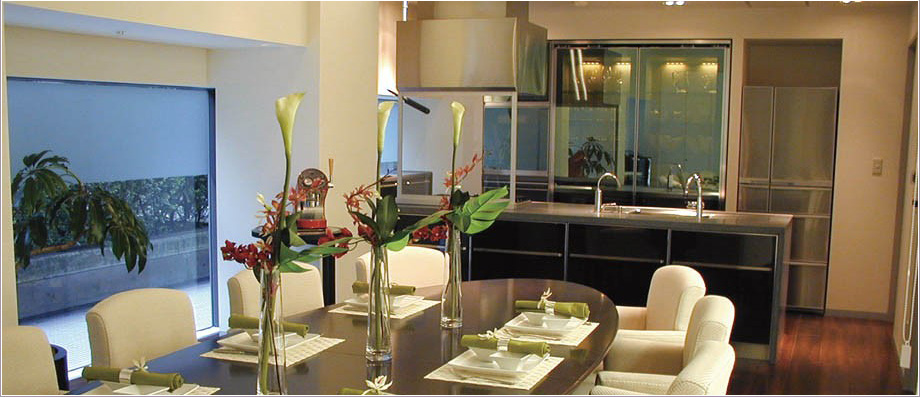 Scene.03　東京・新宿　キッチン、バス、パーティールーム　クリナップ新宿ショールーム